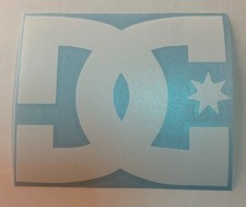 Dc Skate Shoes Logo - Die Cut Vinyl Decal Sticker Outdoor Vintage Skateboard 90s