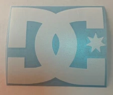 DC Skate Shoes Logo - Die Cut Vinyl Decal Sticker Outdoor Vintage Skateboard 90s