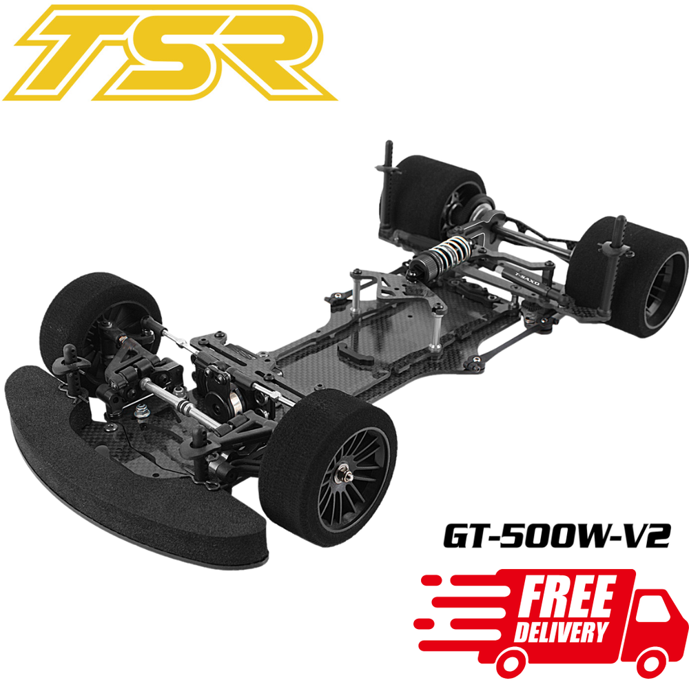 Saxo GT-500W-V2 EP 1/10 RC Touring Car Kit 2WD On-Road Racer