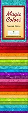 24 Strip Jelly Roll Fabric 2.5" X WOF Magic Colors Multicolor Cotton Wilmington