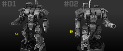 WHM War''mallet'' ''Dragon'' Alt Mech For Battletech  Miniatures (PMW)