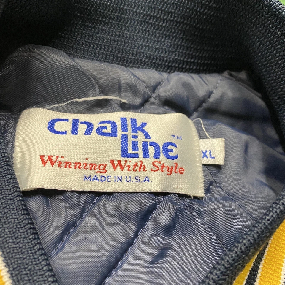 Chaqueta de Colección San Diego Chargers Para Hombres XL Azul Línea Tiza NFL Abrigo de Fútbol EE. UU. Foto 3 de 4