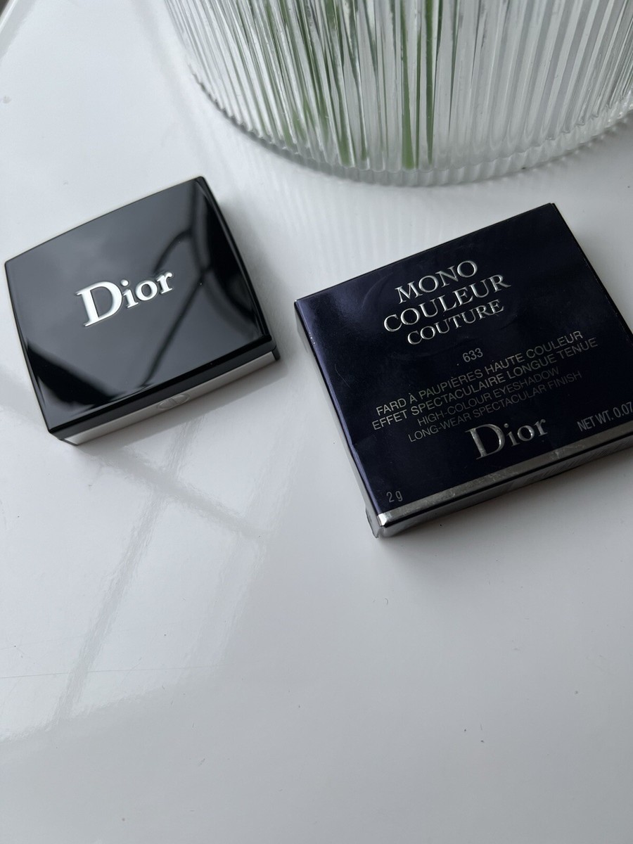 DIOR MONO couleur couture eyeshadow 633 CORAL LOOK GLITTER | eBay