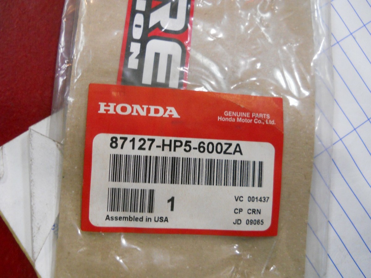 Honda TRX420 ES Fuel Injection Rear Fender Decal Sticker | OE