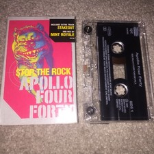 Apollo Four Forty Stop The Rock  Stakeout Cassette Tape Single MINT ROYALE