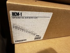 NEW Middle Atlantic HCM-1 1SP HORIZ MGR MICRO CLIPS