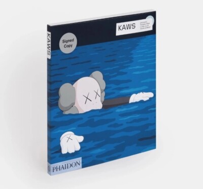 Kaws Paperback Signed Book Limited Edition Contemporary Artist Edition      