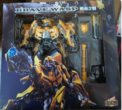 Bumblebee Wasp Warrior Transformation 8803 Series Action Figure