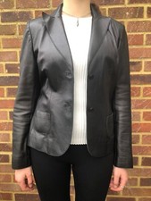 Stunning Paule Ka Leather Jacket Sz 38 Would Fit Uk 10