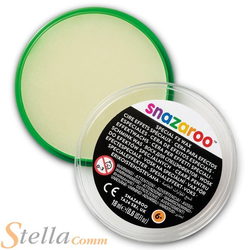 Snazaroo 18ml Special FX Wax Pot Moulding Scars Wounds Halloween Make Up