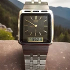 Rare Vintage Seiko H249-505A LCD Digital Watch  - 1980's