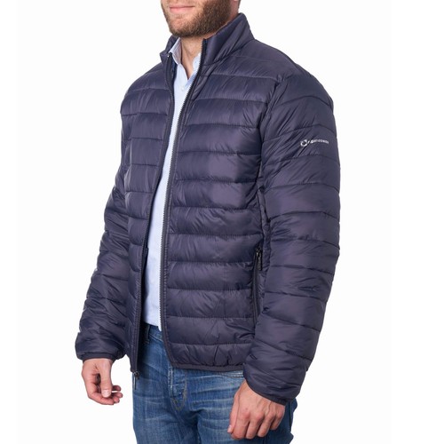 Alpine Swiss Niko Mens Down Alternative Puffer Coat NVY 2XL - Picture 4 of 9