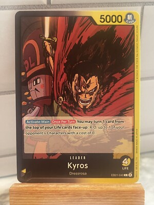 Kyros L EB01-040 Memorial Collection EB01 2024 ONE PIECE Card Game