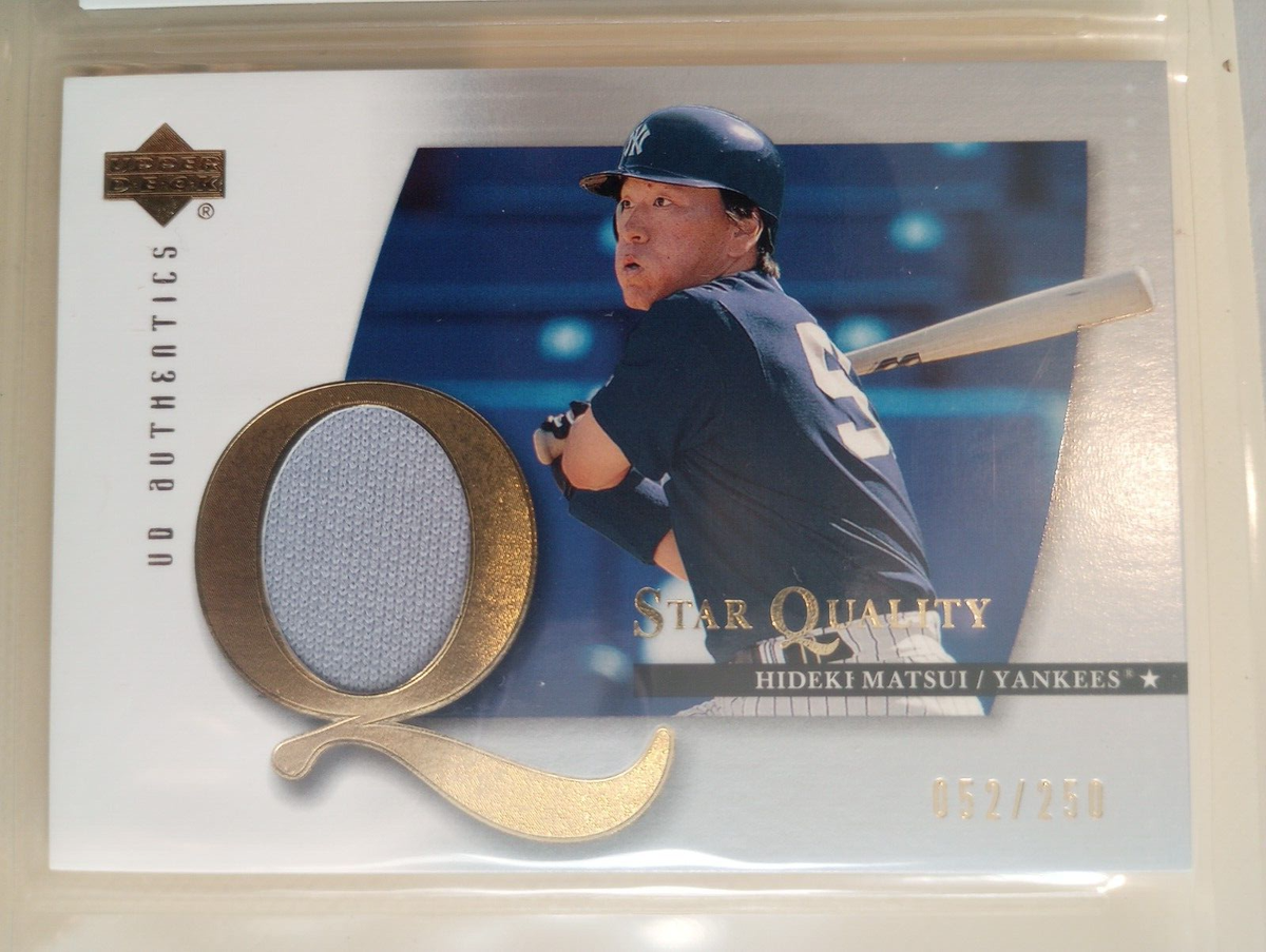 2003 UD Authentics baseball cards w/ SPs, game-used | eBay