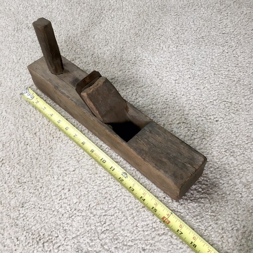 Antique Early 1900s Providence Tool Co. Wood Plane Planer Hand Tool 16” - Rare!! - 第 7/12 張圖片