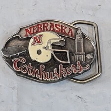 1st ED Limited Edition 348 of 10,000 Siskiyou 1988 Nebraska Cornhuskers Buckle