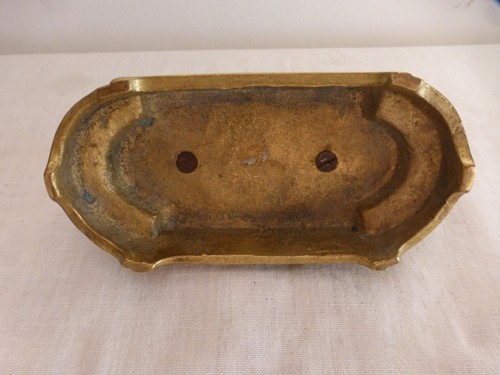 Ancien presse-papier bronze. Escarpin. Chaussure Shoe Paperweight. Clipboard - Picture 8 of 8