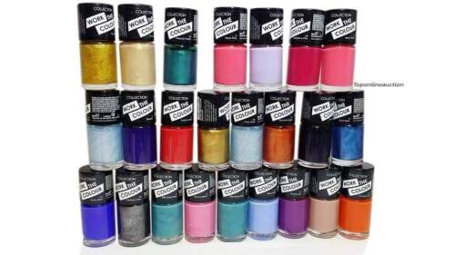 Collection Nail Polish Varnish Work The Colour Mixed COLOURS QUICK DISPATCH - Zdjęcie 1 z 24