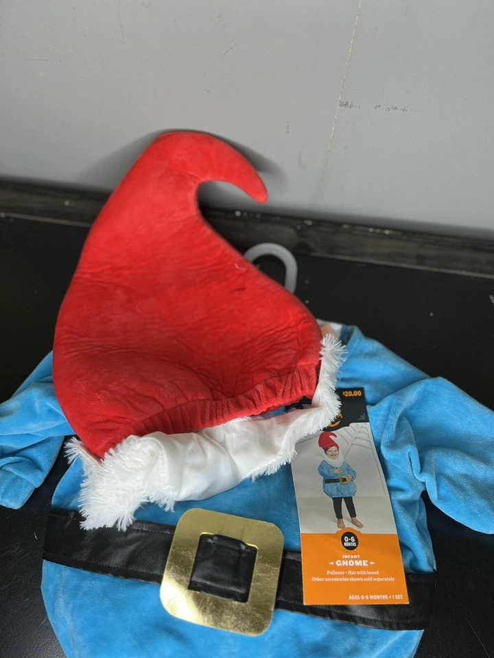 Disfraz de gnomo infantil Hyde and Eek Boutique 0-6 meses - Nuevo con etiquetas Foto 2 de 4