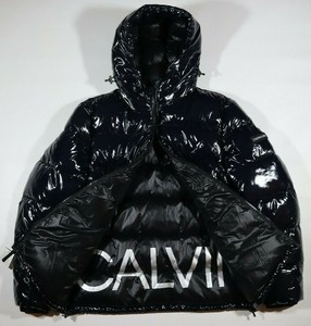 ck shiny puffer jacket