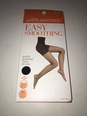 High Waist Pantyhose M Black 