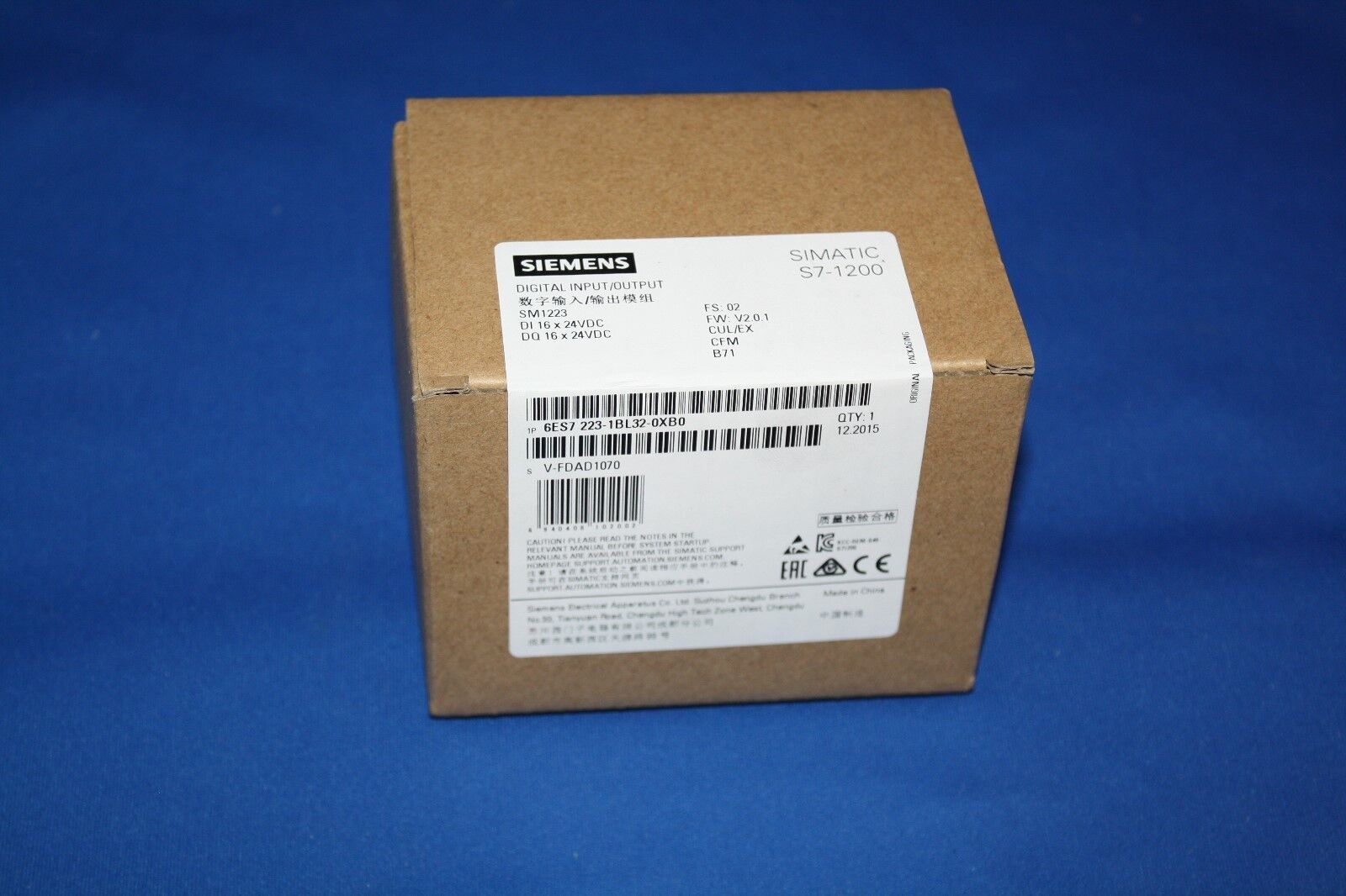 Siemens SIMATIC S7-1200 SM1223 6ES7223-1BL32-0XB0 6ES7 223-BL32-0XB0 SM 1223