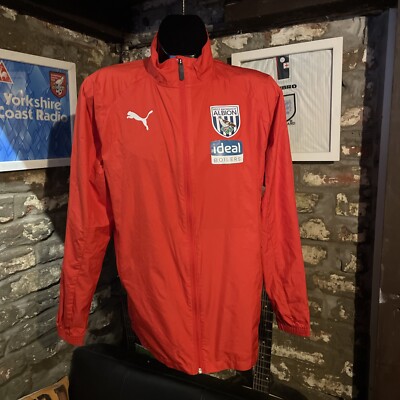 WEST BROMWICH ALBION BROM FOOTBALL WINDBREAKER JACKE PUMA MEDIUM M 