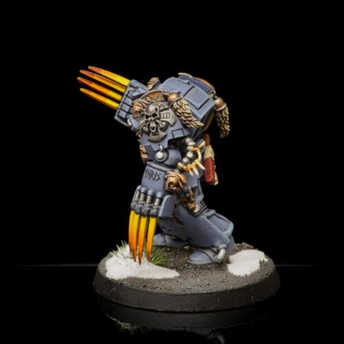 Pro Painted Warhammer 40k Space Wolves Terminator - Picture 2 of 5
