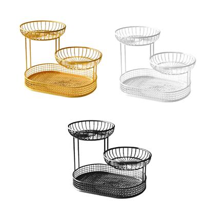 3-stufiger Obstkorbhalter aus Metall, moderner, kreativer, dekorativer