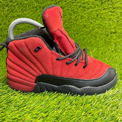 Nike Air Jordan 12 Retro Reverse Flu Game Boys Size Athletic