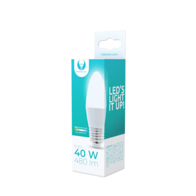 LED Candle Bulb LED Lamp Energy Saving Lamp C35 E27 Warm White 6W ~ 40W