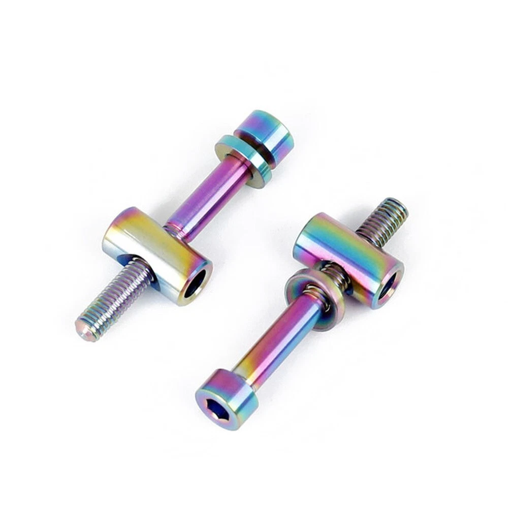 Tool Bolts Spare M5 30 40mm Bike Seat MTB Bicycle Saddle Screw Set
