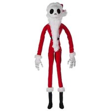 Disney Parks Santa Jack Skellington The Nightmare Before Christmas Plush