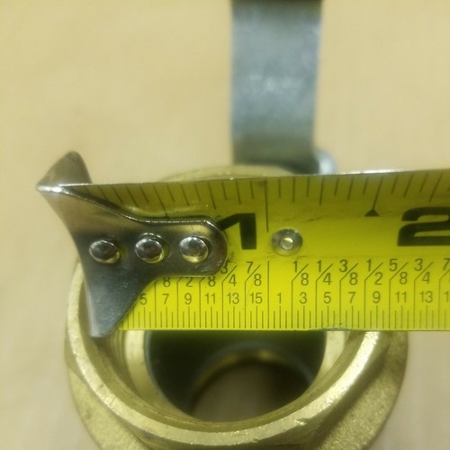 Matco 758T07 1 1/4 IPS Full Port Brass Ball Valve - Picture 7 of 9