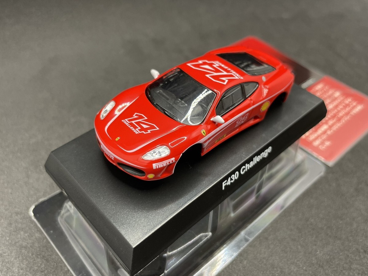 Kyosho 1/64 Ferrari collection 4 F430 Challenge red #14 Kyosho 1/64 Ferrari collection 4 F430 Challenge red #14