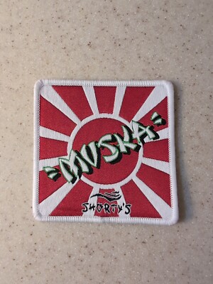 Shortys Chad Muska Patches Emblem Authentic Circa Skateboard Rare