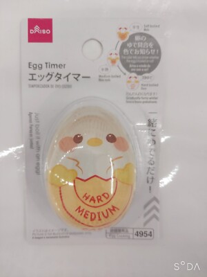 Egg timer (notifies you when eggs are cooked by color)
