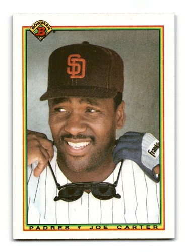 1990 Bowman Joe Carter #220 card