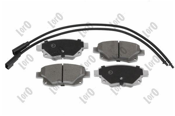 ABAKUS Disc Brake Pad Set Bosch For Ford 231-02-027 122.8x53.6x17.9 mm
