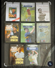 PGA Tour Partners Club Golf Instructional DVDs Lot Payne Stewart, John Daly,