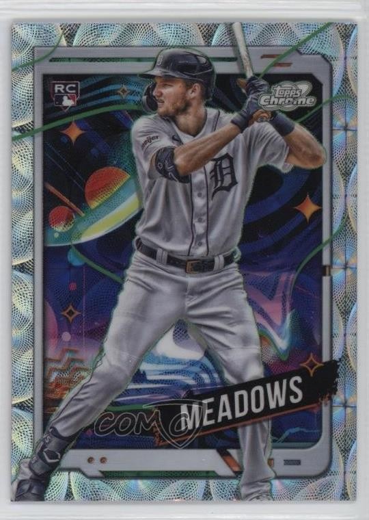 2024 Topps Cosmic Chrome Nucleus Refractor Parker Meadows #127 1g5d