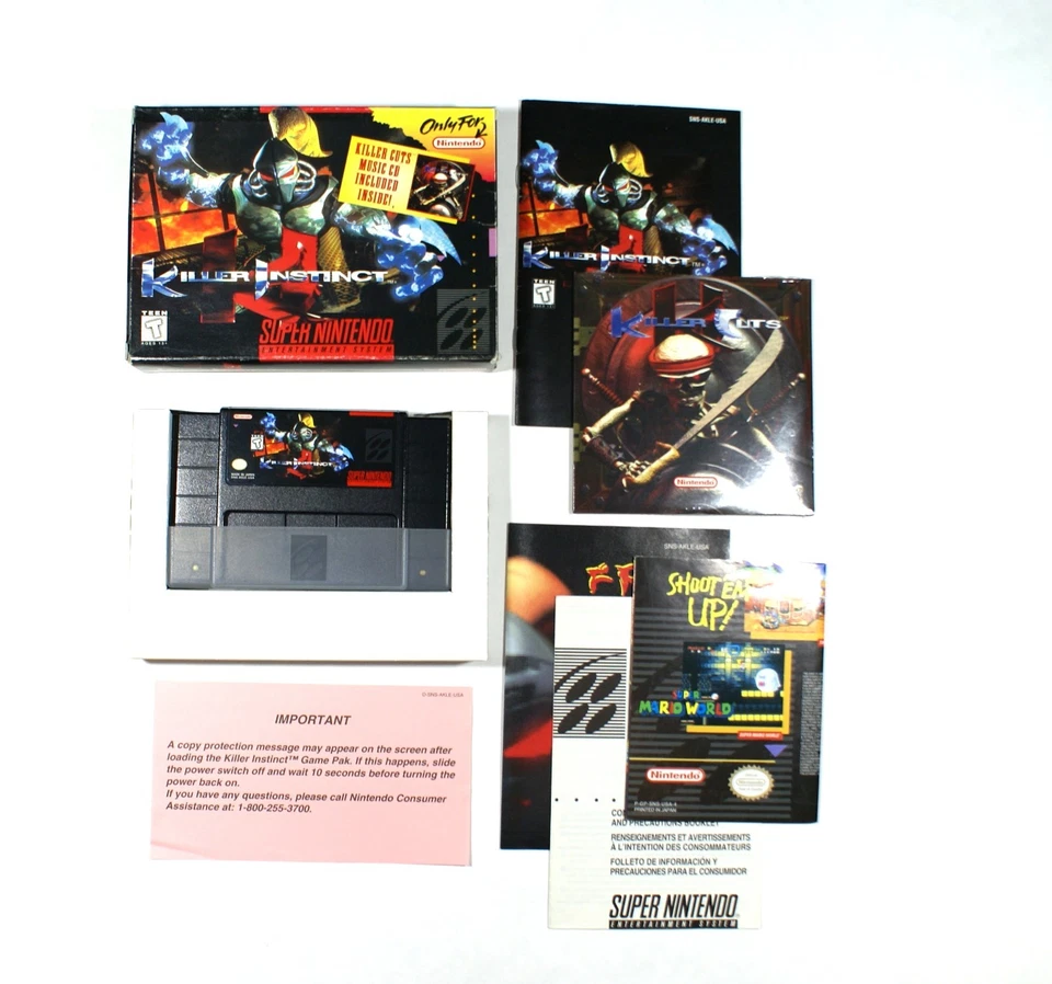 Killer Instinct SNES CIB Great Condition! - Image 3 of 4