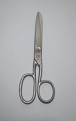 Vintage Solingen Palm Tree Logo Germany Sewing Scissors Dressmaker Shears