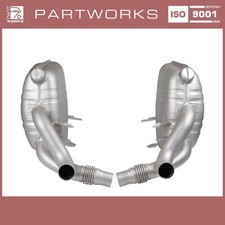 Endschalldämpfer für PORSCHE 997 Carrera bis -'08 Sportauspuff V2A OE-Stil