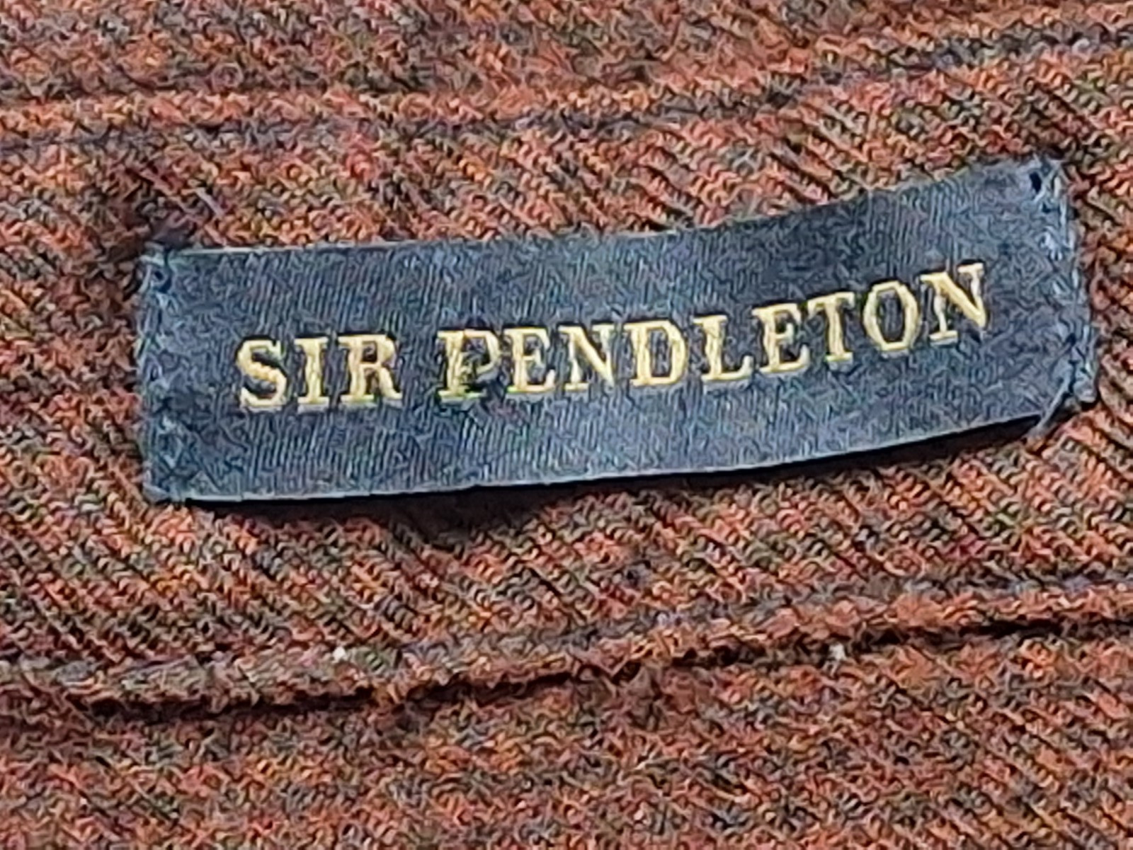 Sir Pendleton 100% Wool Button Down Long Sleeve S… - image 6