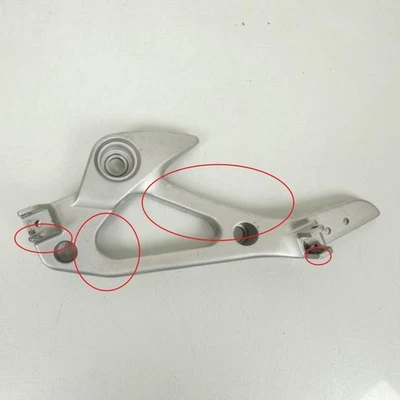 Platine gauche pour moto Honda Xl 1000 V-Varadero 2004-06 MBT-L 50625-MBT-610 - Photo 1/4
