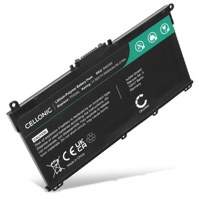Ersatz Akku für HP HSTNN-LB7X hstnn-ub7j TPN-Q190 TPN-Q196 920046-421 3400mAh
