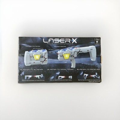 Laser X Double Morph Blasters Laser Tag Set Opened But barely Used.
