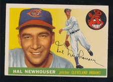 1955 Topps Hal Newhouser #24 - Indians - ExMt+ - D4675