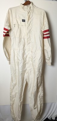 Vintage Simpson Nomex Racing Fire Suit 3 Stripe Arm Adult 64x25 32 Inseam